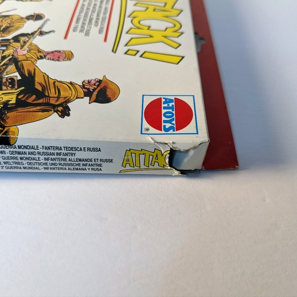 A-Toys Attack 1/72 scale WWII German Infantry Russian Infantry Figure INCOMPLETE - Picture 14 of 16